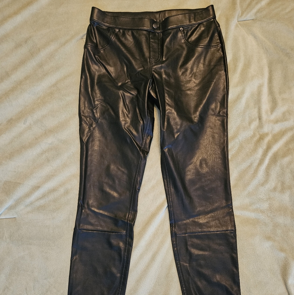 Hue Faux Leather pants